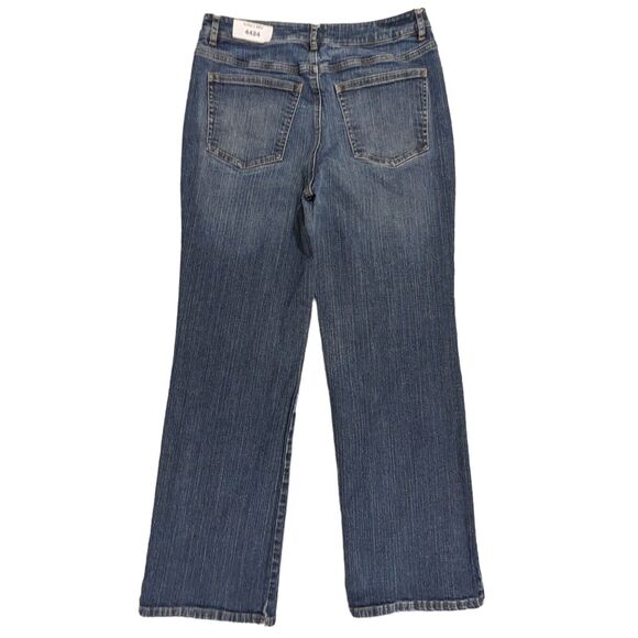 Talbots (Old Tag) Mini Bootcut Jeans Women Size 10 Inseam 30" High-Rise Stretch‎ - Picture 4 of 12